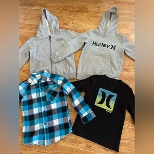 Boy’s Lot Hurley & Volcom Size 6